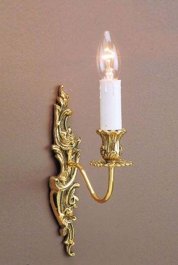 Impex Lighting - Dauphine 1lt Polished Brass