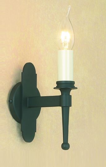 Impex Lighting - Blenheim 1lt Matt Black