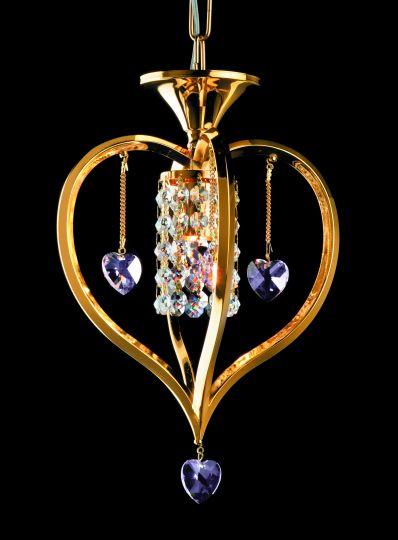 Impex Lighting - VALENTINE CRYSTAL GOLD