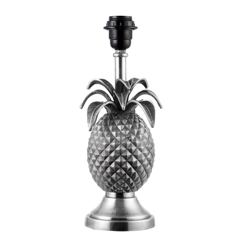 pewter pineapple lamp